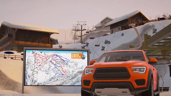 山间雪道 Alpine The Simulation Game_3