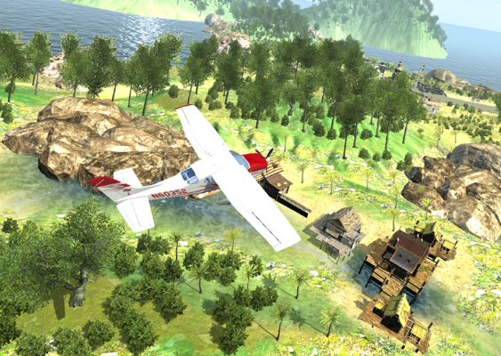 海岛飞行模拟 Island Flight Simulator_0
