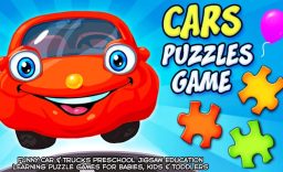 汽车拼图游戏 Cars Puzzles Game – Funny Car & Trucks Preschool Jigsaw Education Learning Puzzle Games for Babies, Kids & Toddlers_0