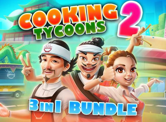 烹饪大亨2三合一 Cooking Tycoons – 3 in 1 Bundle_0