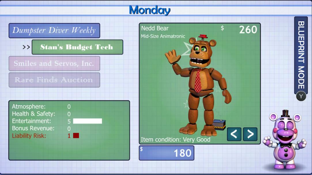 switch《费雷迪的披萨店模拟 Freddy Fazbear’s Pizzeria Simulator》英文NSZ下载_2
