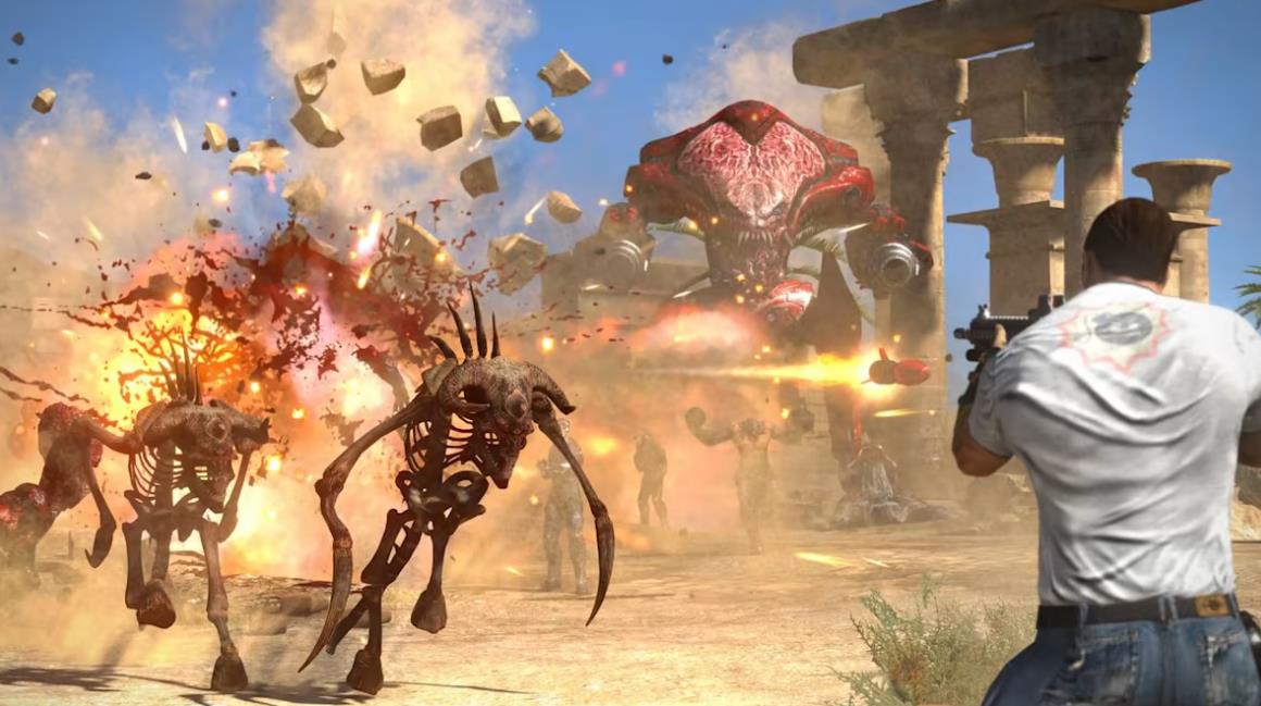 switch《英雄萨姆合集 Serious Sam Collection》中文NSP/XCI汉化整合版下载_1