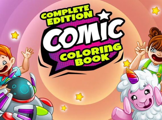 Comic Coloring Book_0