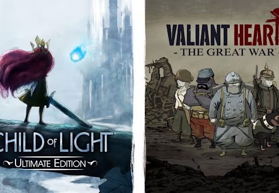 勇敢的心 世界大战+光之子合集 Child of Light Ultimate Edition + Valiant Hearts: The Great War_0