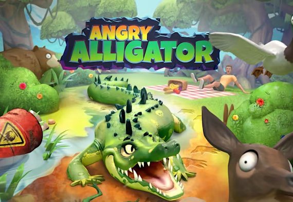愤怒的鳄鱼 Angry Alligator_0