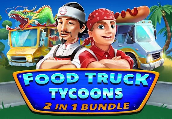 烹饪大亨 二合一 Food Truck Tycoons – 2 in 1 Bundle_0
