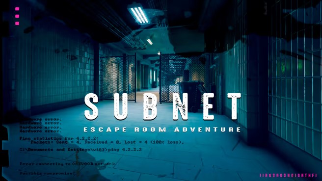 SUBNET迷失逃脱 SUBNET – Escape Room Adventure_0