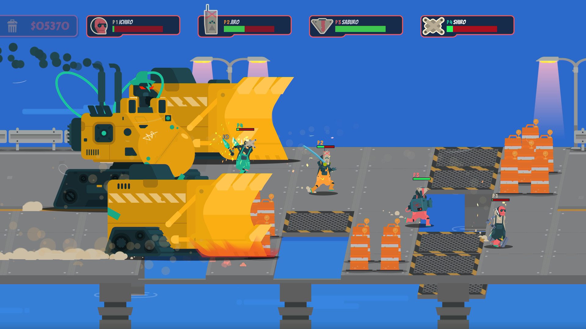 像素垃圾 回收者 PixelJunk Scrappers_2