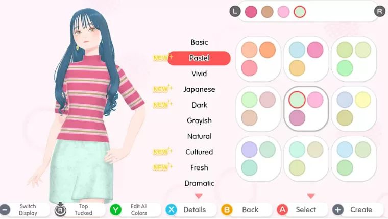 switch《时尚梦想家(Fashion Dreamer)》中文版1.2.0 金手指下载_2