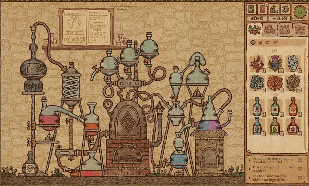 switch《药剂工艺：炼金术士模拟器 Potion Craft Alchemist Simulator》中文版金手指下载_2