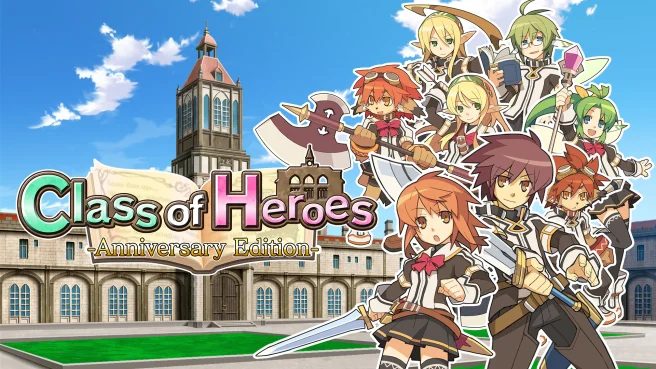 switch地牢探索冒险游戏《剑与魔法与学园：周年纪念版（Class of Heroes: Anniversary Edition）》金手指下载_0