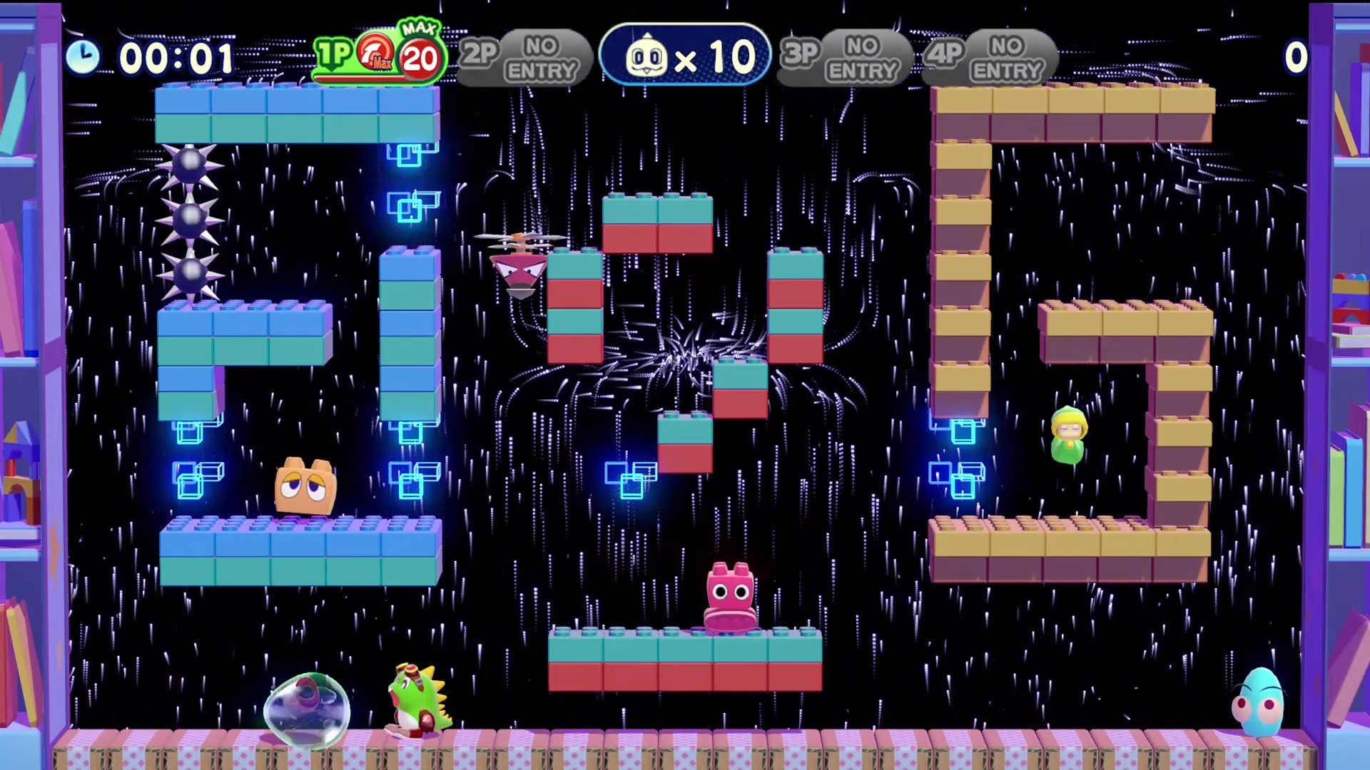 泡泡龙4：伙伴 – 头骨怪与创意工坊.Bubble Bobble 4 Friends: The Baron Is Back!_0
