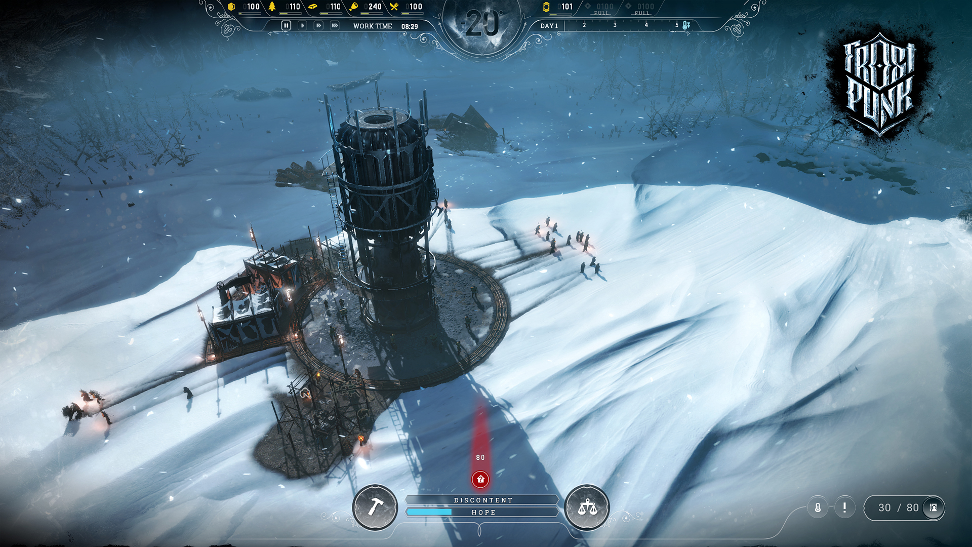 PS4《冰汽时代.Frostpunk: Console Edition》中文下载V1.02_0