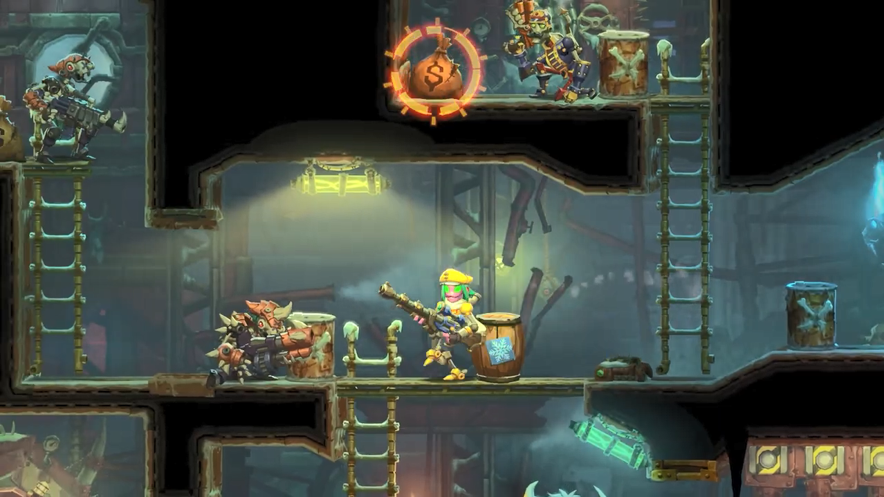 switch《蒸汽世界 劫掠2 SteamWorld Heist 2》中文版1.2金手指下载_0