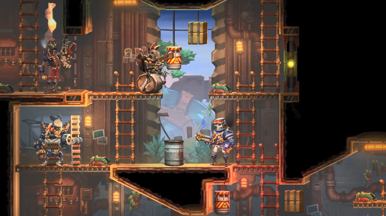 switch《蒸汽世界 劫掠2 SteamWorld Heist 2》中文版1.2金手指下载_1