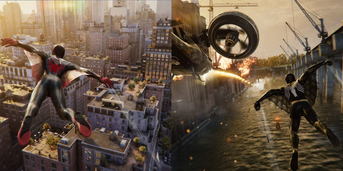 PC游戏《漫威蜘蛛侠2 Marvel’s Spider-Man 2》中文v1.408.0.0【套装装备解锁、所有收集完成、全成就存档】_1