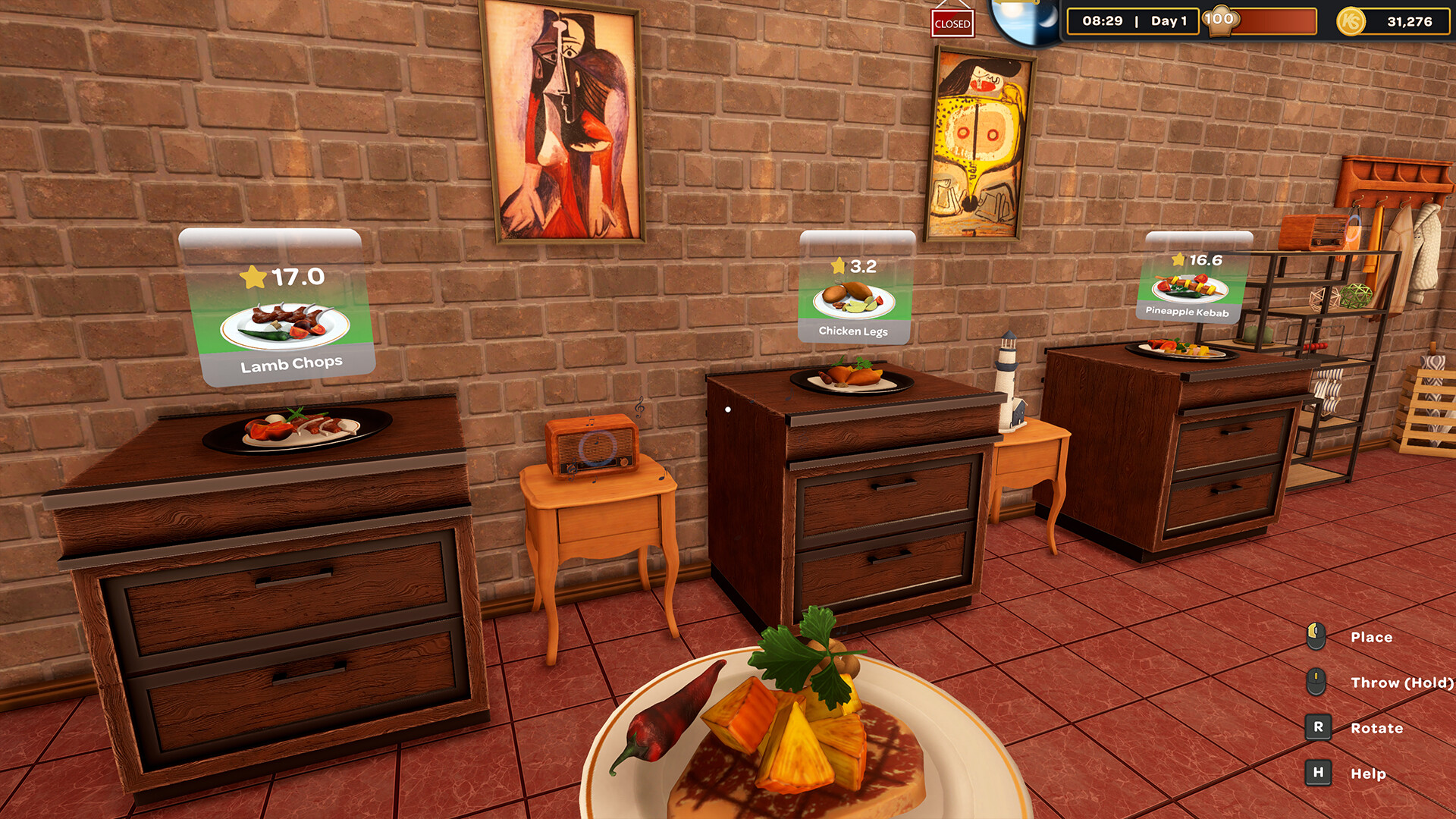 烤肉串模拟器 Kebab Chefs!-Restaurant Simulator_1