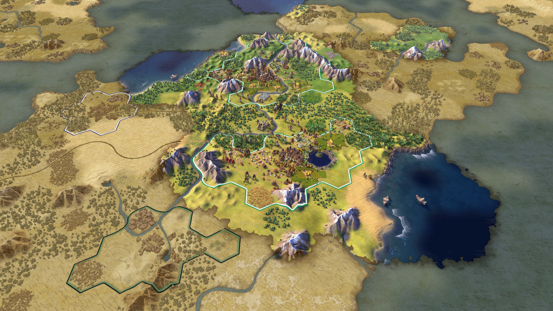 PC《文明6 Civilization VI》中文下载+v1.0.12.68版+集成全DLC+文明3.4.5系列_0