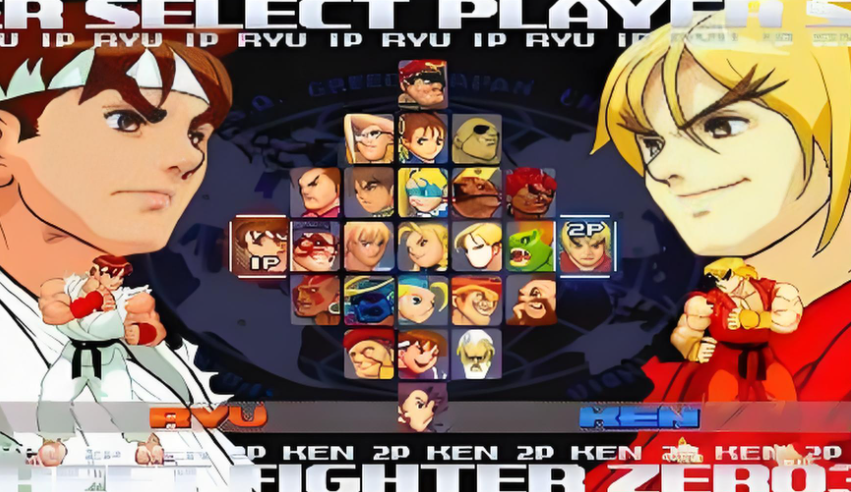 少年街霸Street Fighter Alpha系列合集英日版下载_0