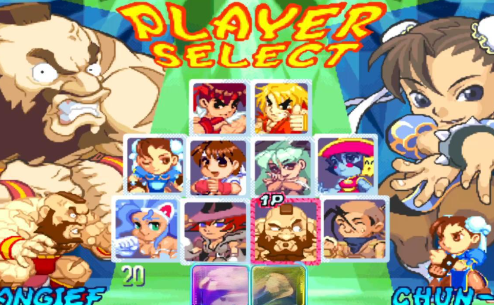 超级口袋战士（Super Pocket Fighter）PC整合版下载_0