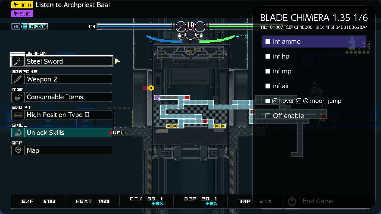 switch幻刃奇美拉 Blade Chimera 金手指+1.35_0