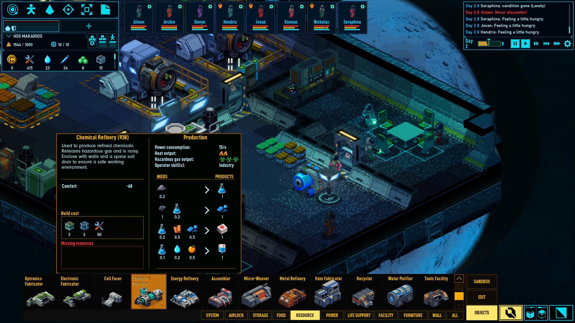 《太空避难所 Space Haven》中文+v0.20.0.5a版_0