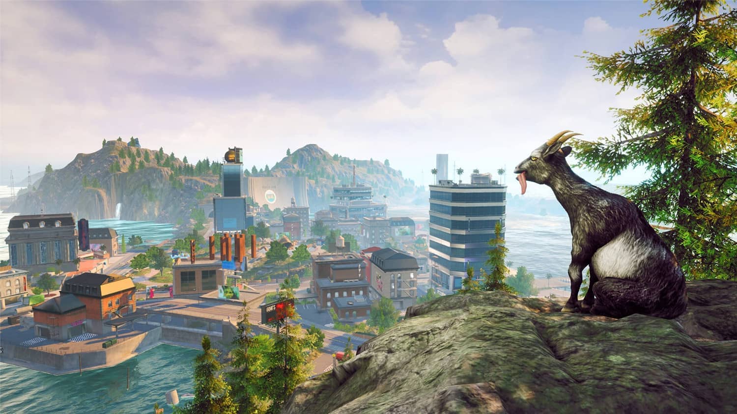 PC游戏《模拟山羊3 Goat Simulator 3》中文v1.1.2.0.383035联机版_0