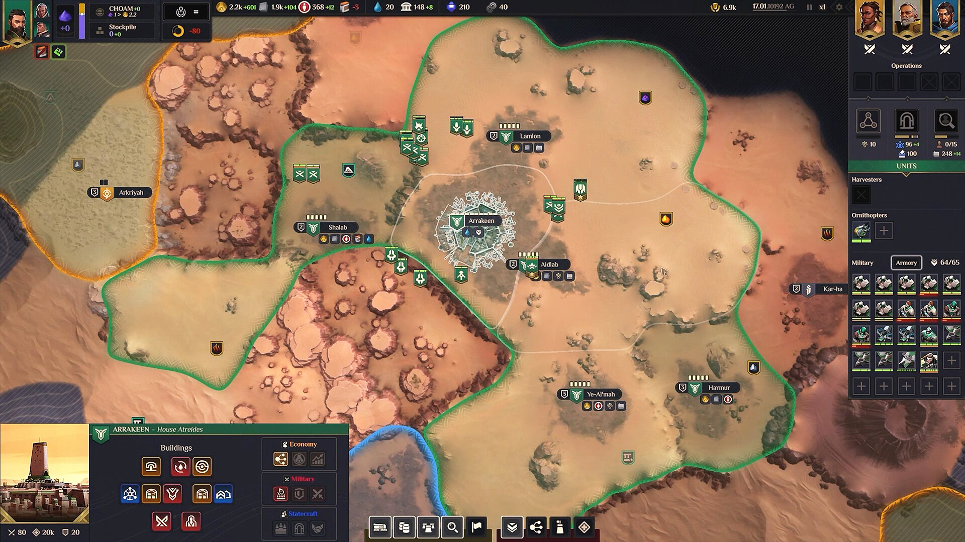 PC游戏《沙丘：香料战争 Dune: Spice Wars》中文v2.2.5.32929_0
