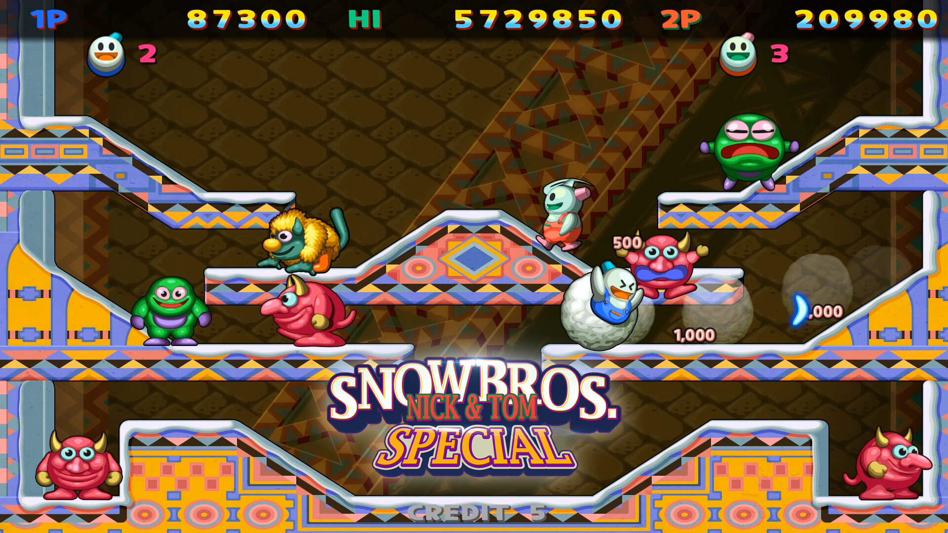 PC游戏《雪人兄弟特别：周年纪念版 SNOW BROS. SPECIAL: ANNIVERSARY EDITION》中文v1.0.0_0