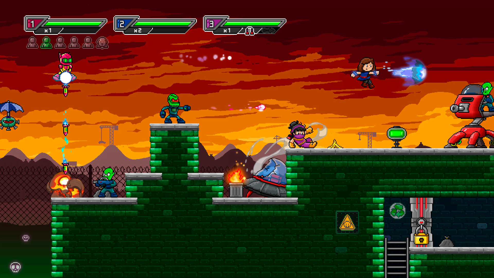 switch英雄清道夫：入侵 Basureroes：Invasion 1.0.1 金手指_0