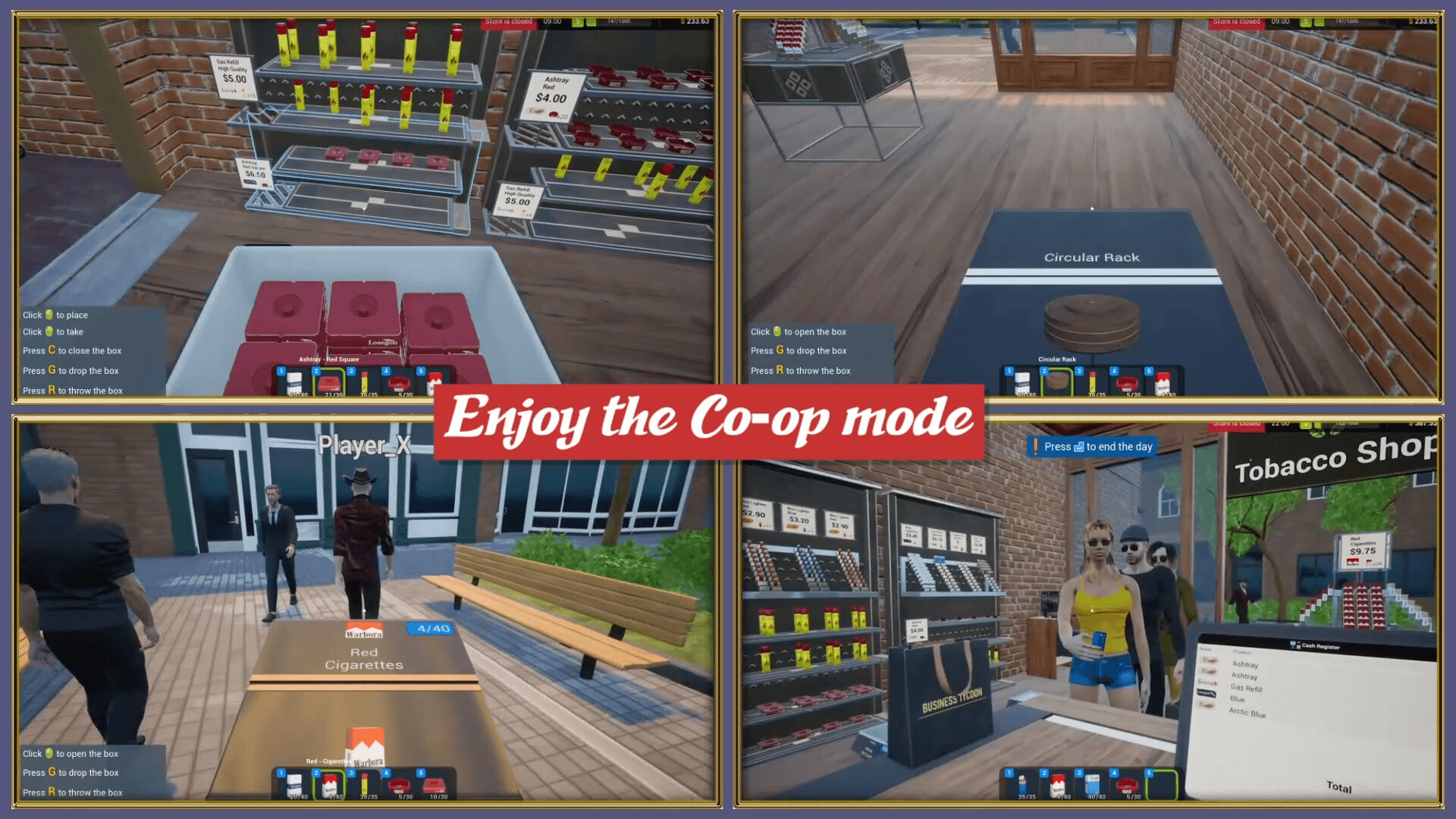 PC游戏《烟店模拟器 Tobacco Shop Simulator》中文v0.1.013联机版_0