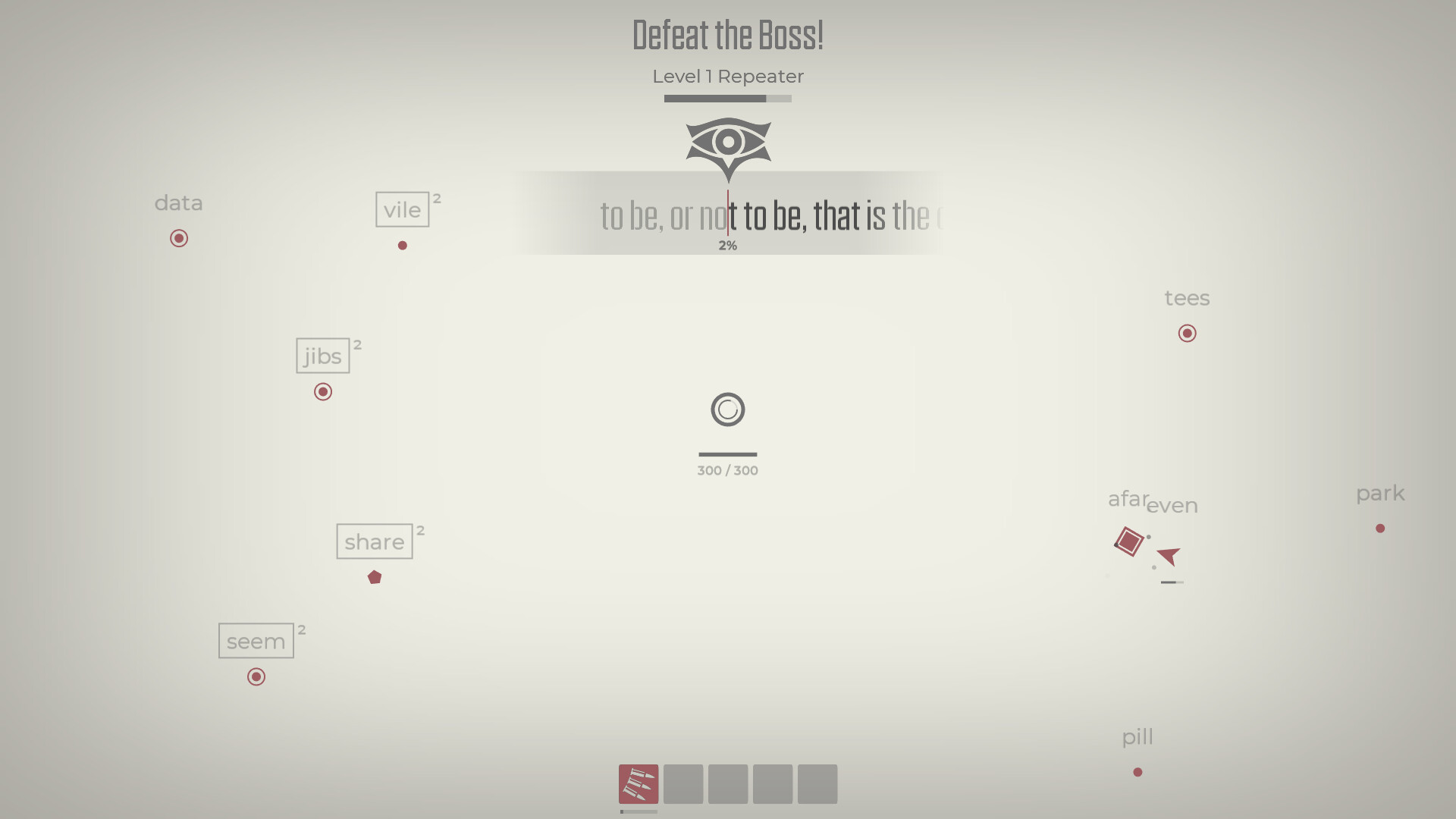 PC游戏《Glyphica：打字生存 Glyphica: Typing Survival》英文+Build.16787504_0