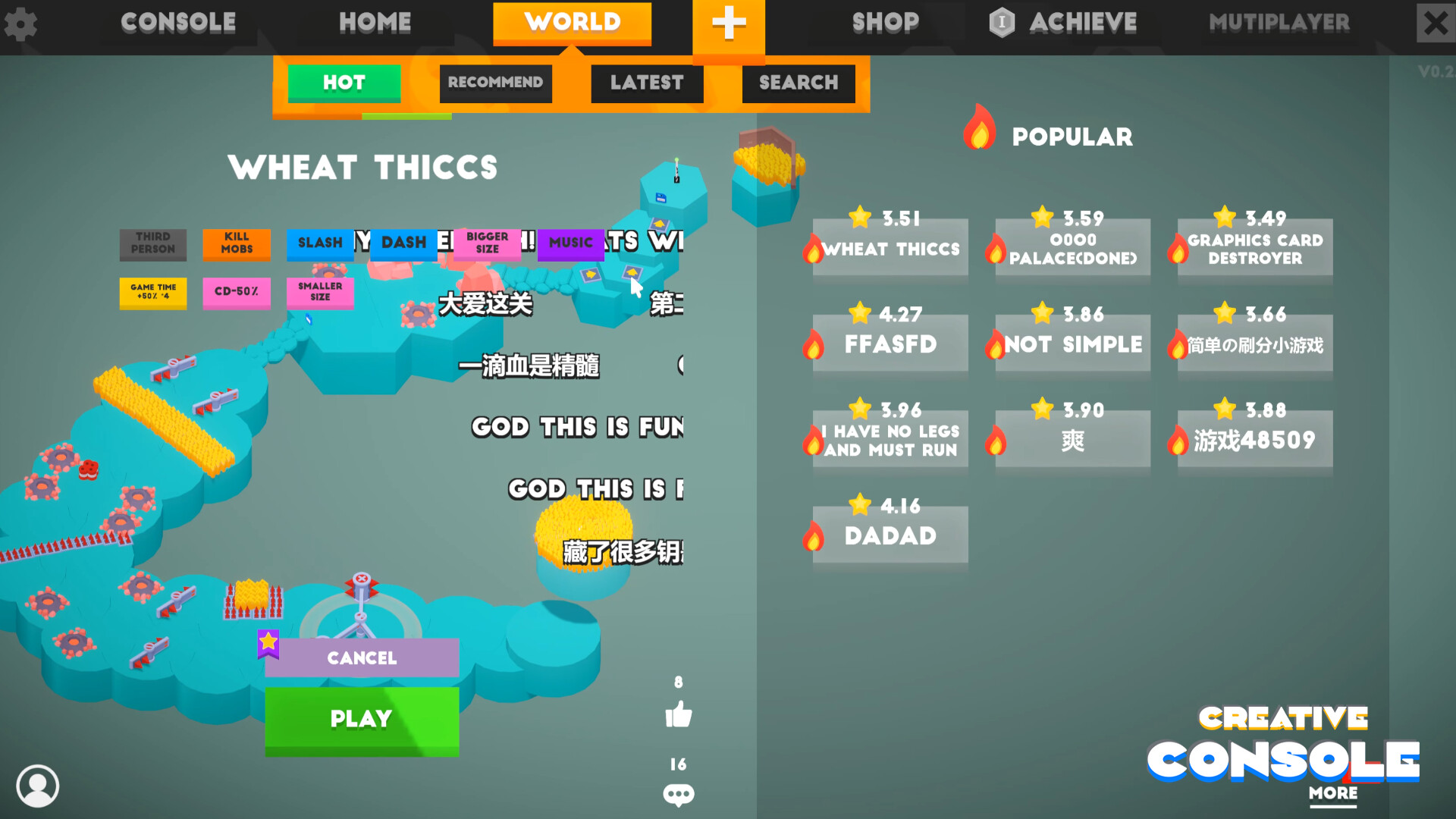 PC游戏《创意游戏机 Creative Console》中文+Build.16491022_0