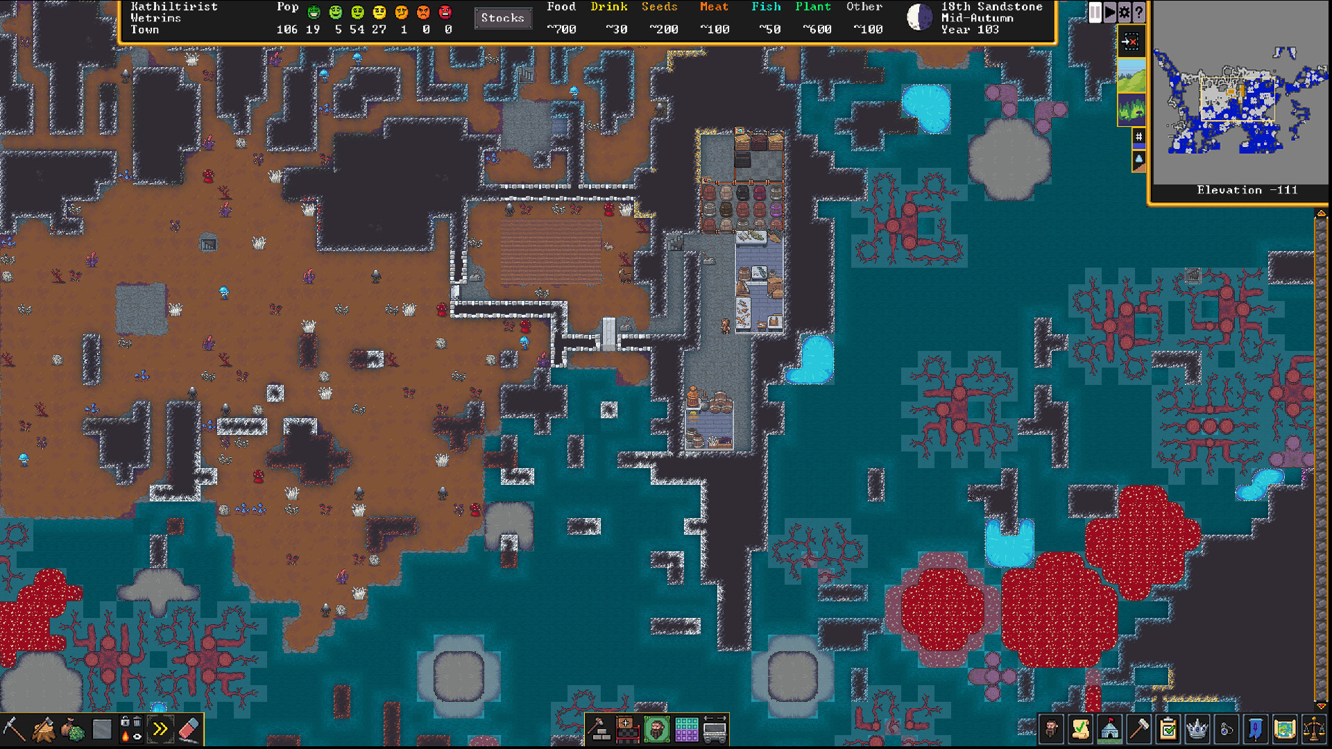 《矮人要塞 Dwarf Fortress》英文v51.04a版_0
