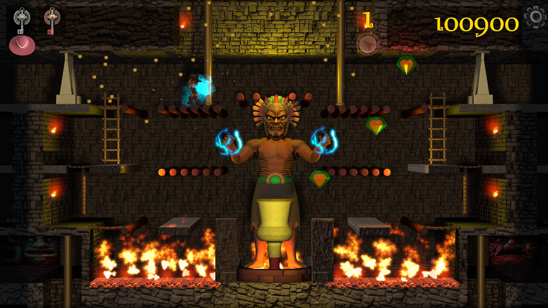 PC游戏《蒙特祖玛的复仇：40周年版 Montezuma’s Revenge – The 40th Anniversary Edition》中文v1.0.0_0