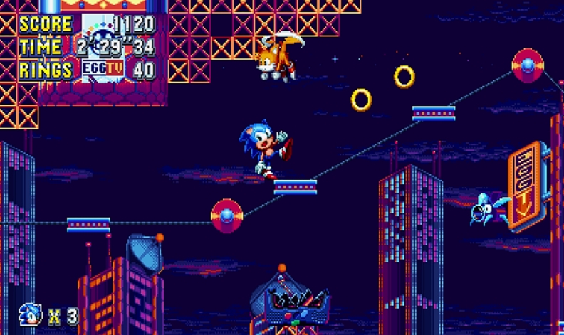 switch索尼克 狂热 Sonic Mania 1.04 金手指_0