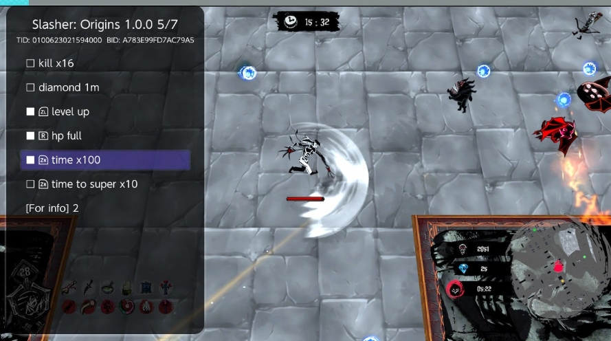 switch屠龙者 起源 Slasher Origins 金手指_0