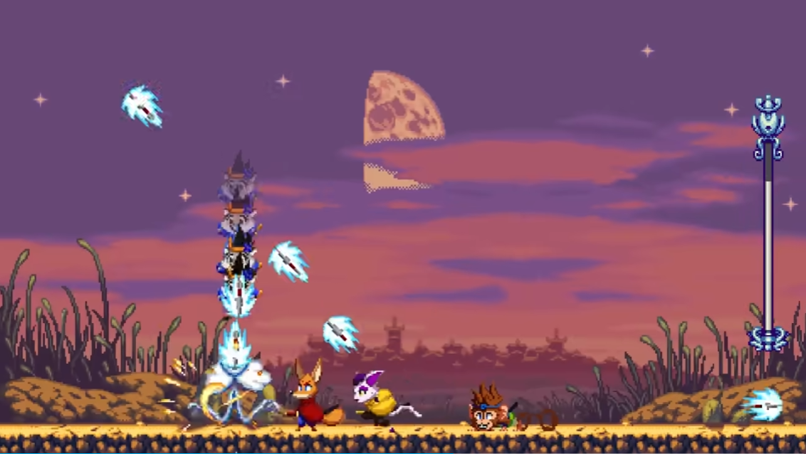 switch游戏《妖怪英雄 Kemono Heroes》 美版中文+1.0.1补丁_1