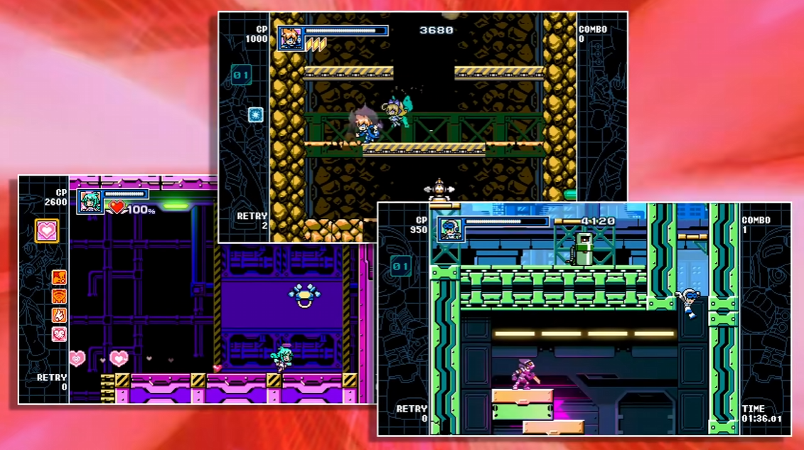 switch游戏《神力刚巴尔特爆裂 MIGHTY GUNVOLT BURST》 美版+1.4.3补丁+7DLC_1