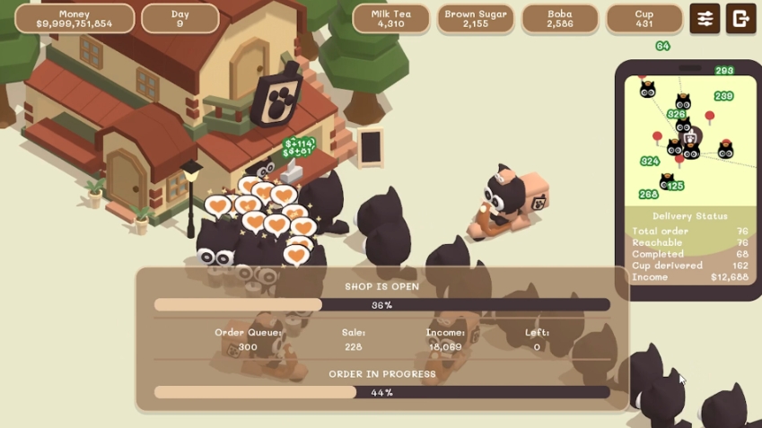 PC游戏《珍珠奶茶店模拟器：放置商店管理 Boba Simulator : Idle Shop Management》中文+Build.10979297_0