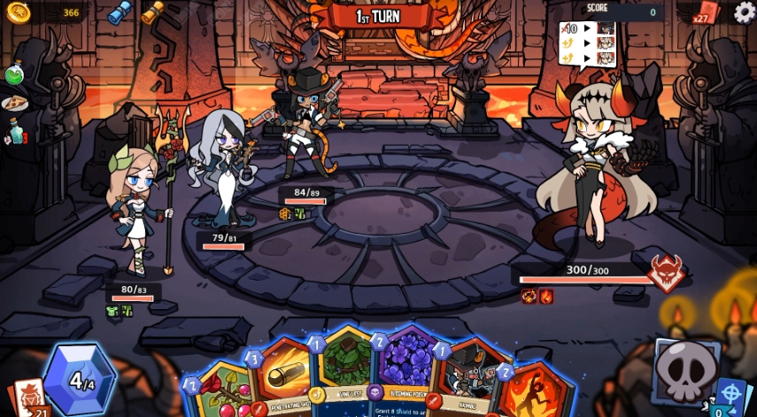 PC游戏《魔女与学生会：卡牌之战 Witch and Council : The Card》中文v1.1.1_0