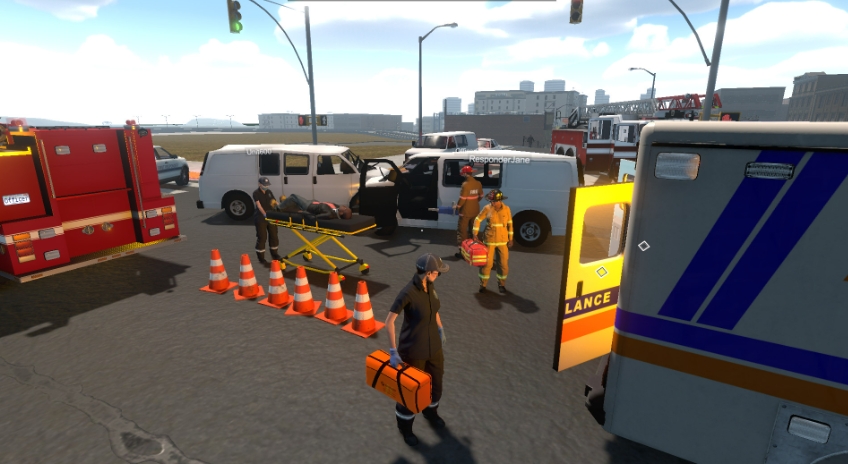 PC游戏《消防模拟 Flashing Lights – Police, Firefighting, Emergency Services Simulator》中文v20250217_0