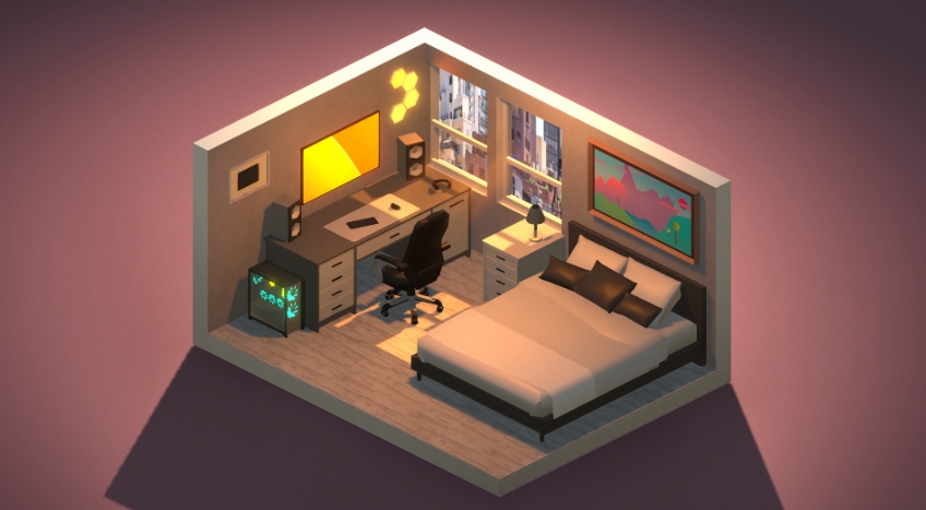 PC游戏《我的梦想卧室 My Dream Setup》中文v20250302_0