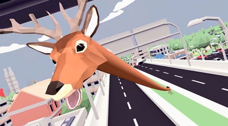 switch游戏《非常普通的鹿 DEEEER Simulator》美版中文+6.4.4补丁+2DLC_0