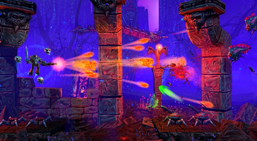 PC游戏《瓦尔法瑞斯：兽神归来 Valfaris: Mecha Therion》中文v1.1_0