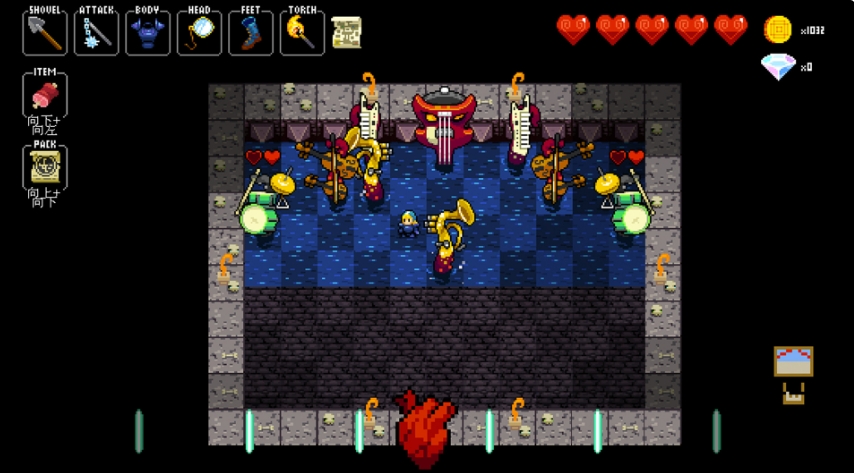 PC游戏《节奏地牢 Crypt of the NecroDancer》中文v4.1.1_0