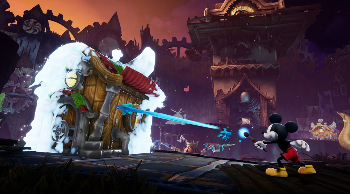 switch游戏《迪士尼传奇米奇/传奇米老鼠：重制版 Disney Epic Mickey: Rebrushed》中文版nsp下载【1.0.3补丁+1DLC】_6