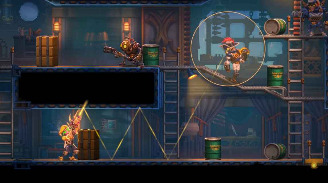 switch游戏《蒸汽世界 劫掠2 SteamWorld Heist 2》中文版nsz下载+1.5补丁_2