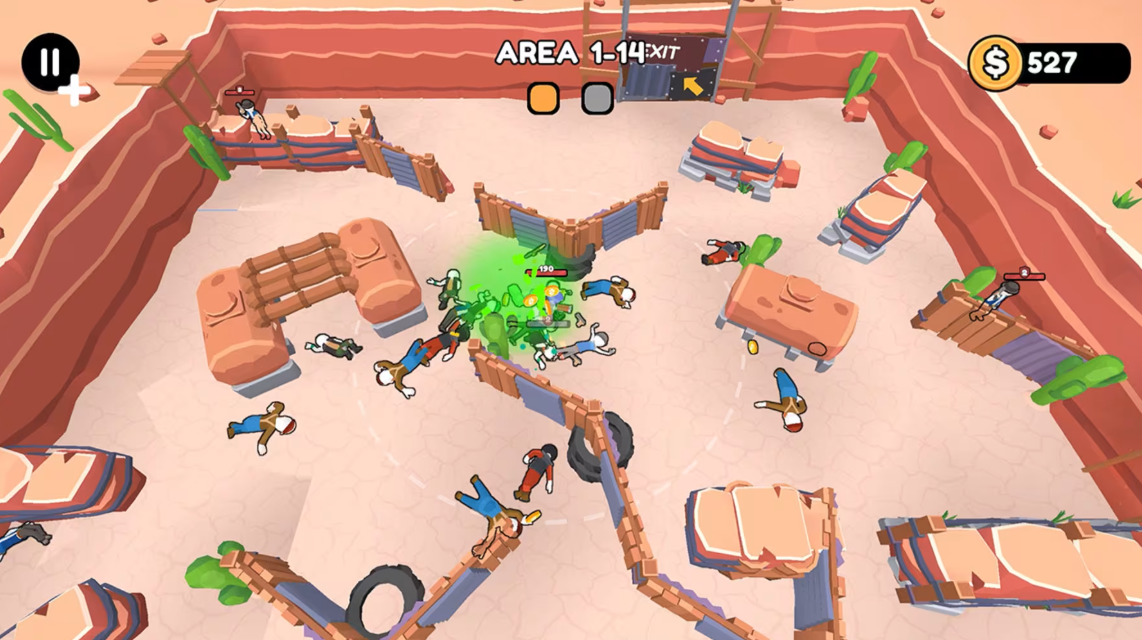 switch游戏《乱斗竞技场：街机射击 Brawl Arena: Arcade Shooter》中文版nsz下载_4