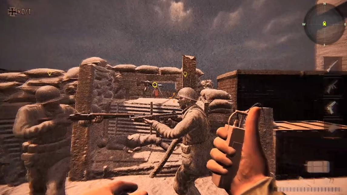 switch游戏《世界大战行动开始第一部 World War: D-Day PART ONE》中文版nsz下载_1